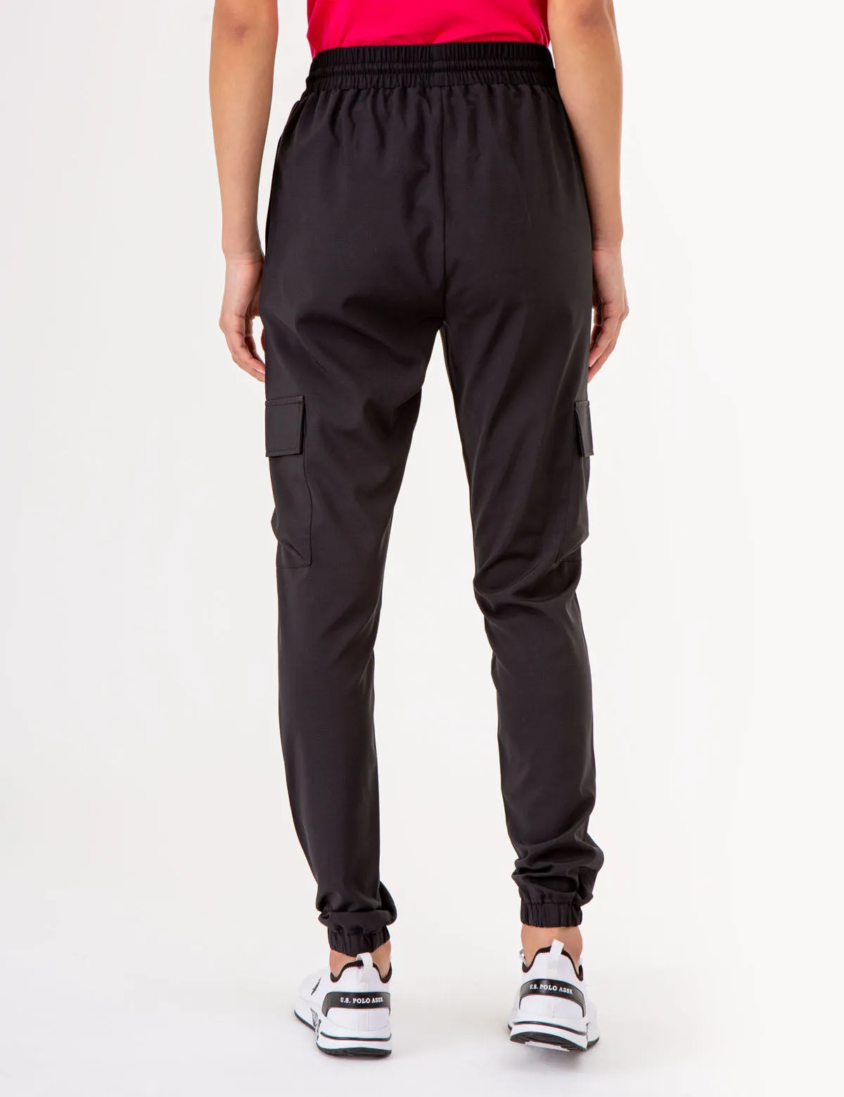 STRETCH WOVEN CARGO JOGGERS