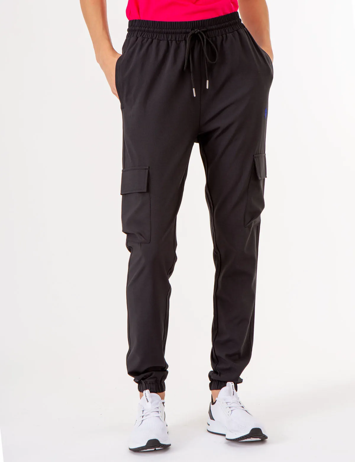 STRETCH WOVEN CARGO JOGGERS
