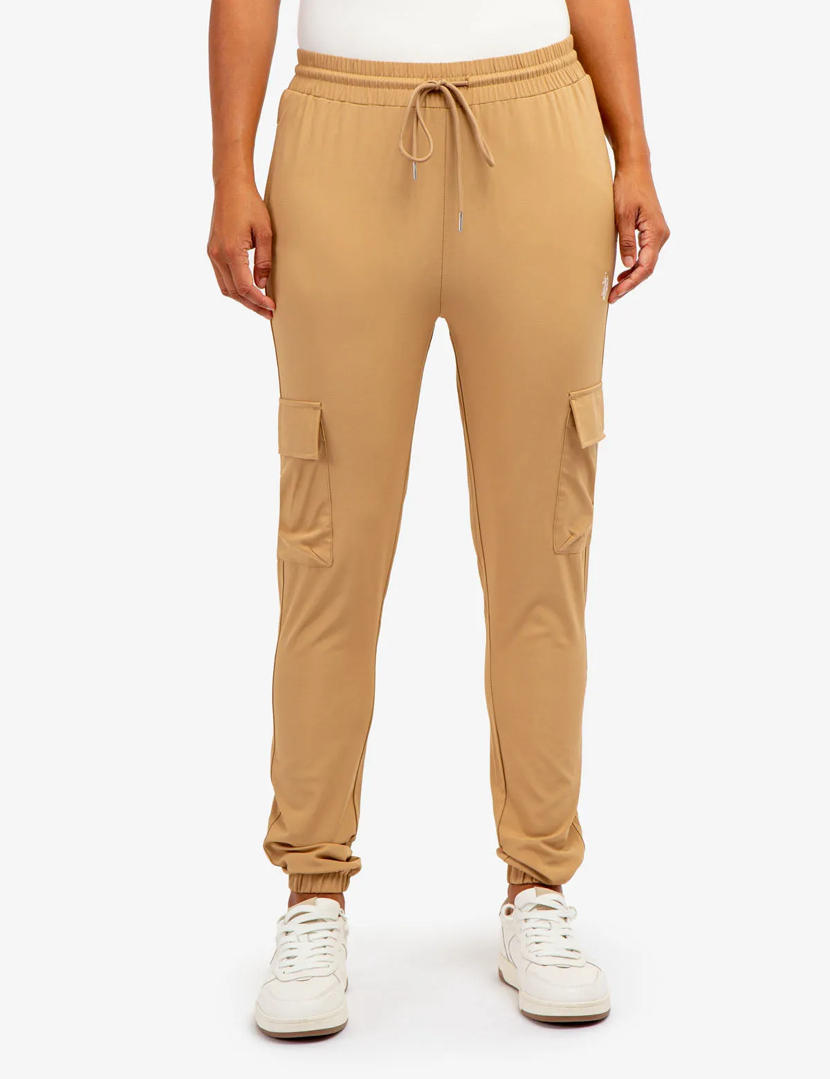 STRETCH WOVEN CARGO JOGGERS