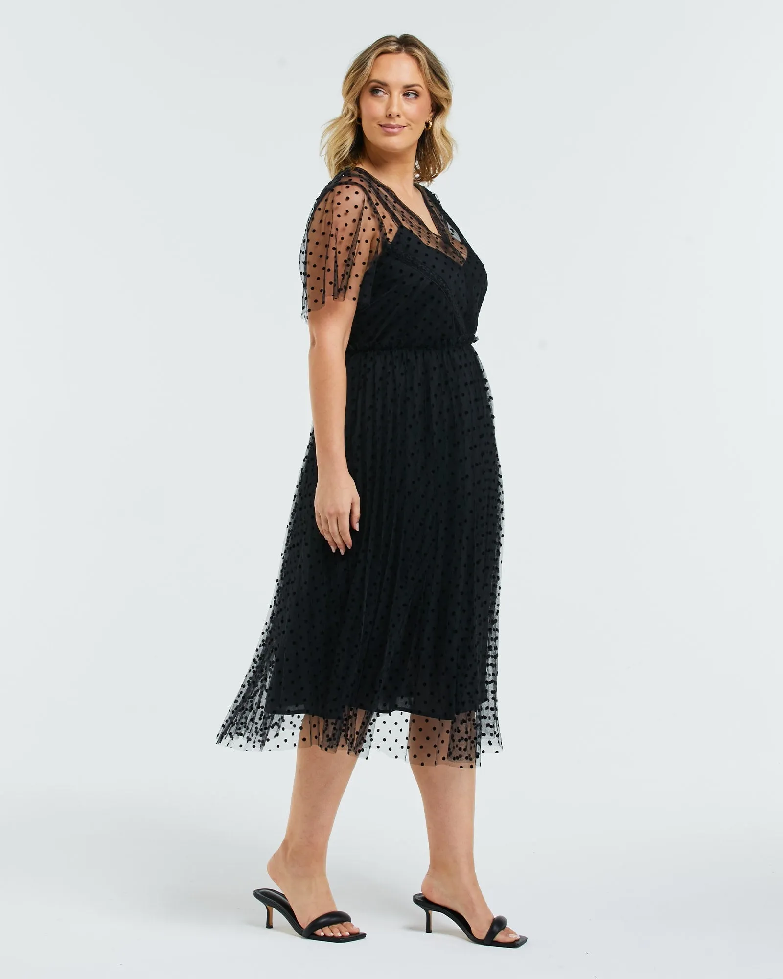 Sundown Spot Dress | Black