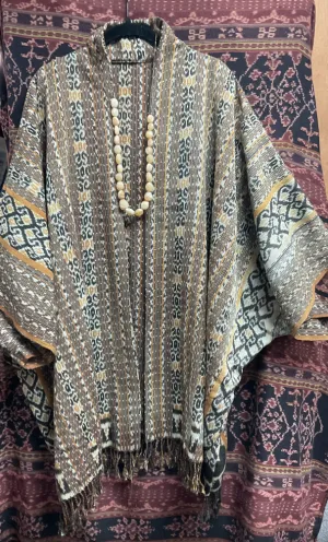 Tienda ho Classic Danielle Jacket Moroccan Cotton Authentic Ikat Sml-7X Add2Cart for 25% Off