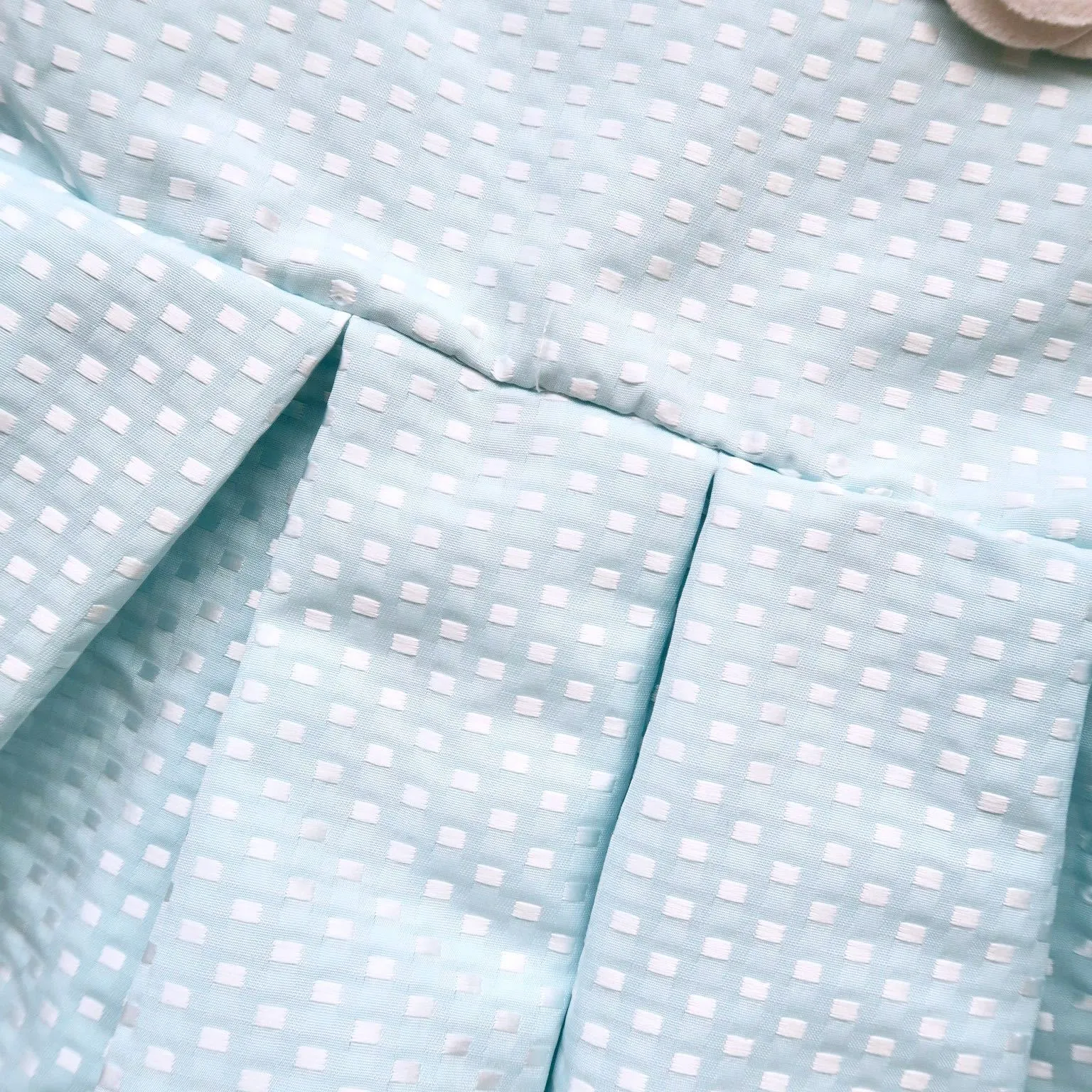 Tulip Dress in Shiny Sky Blue