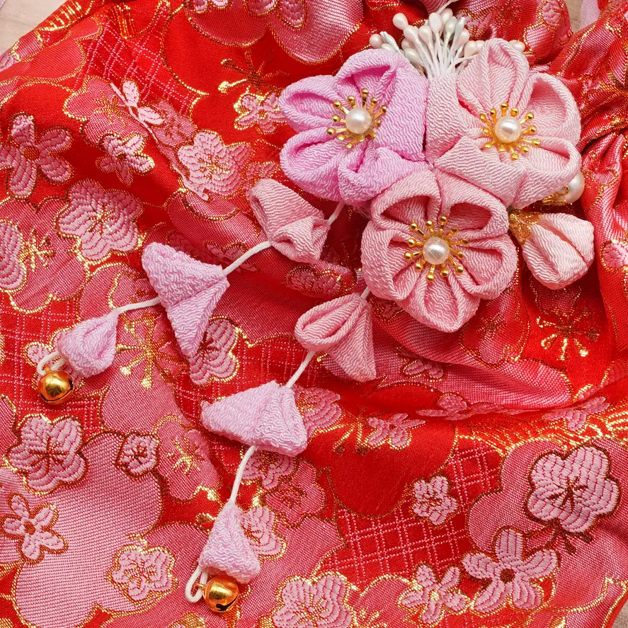 Twinning Spring Blossoms CNY Orange Pouch For Owners