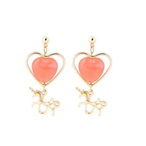 Unicorn Hoop Earrings