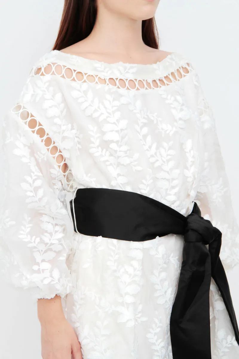 WINSOME CINCH VINE LACE DRESS